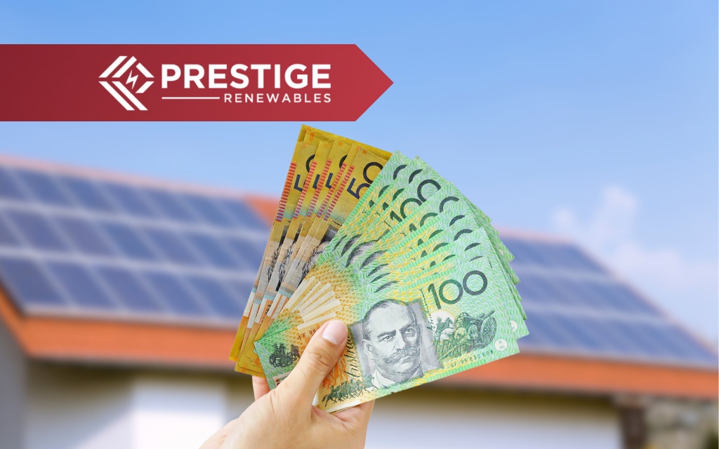 how much is the solar battery rebate